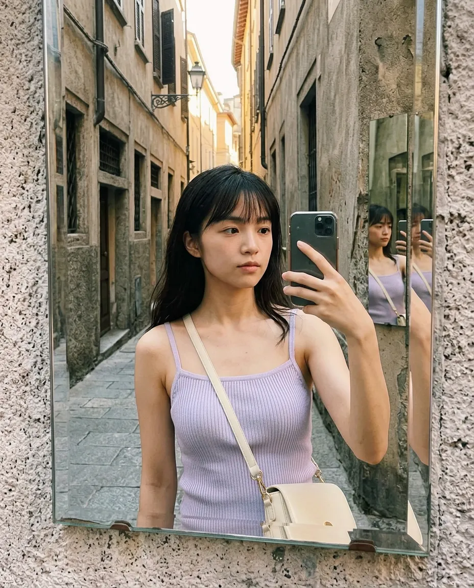 我闯进了镜子迷宫😇