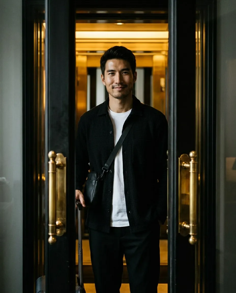 这台电梯，直接开到房门口