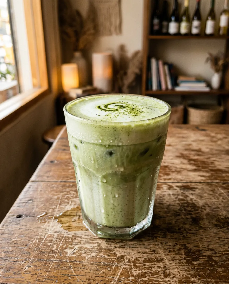 Matcha Clouds in a Glass 2