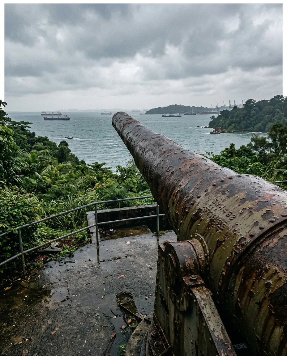 Labrador Park lepas maghrib…