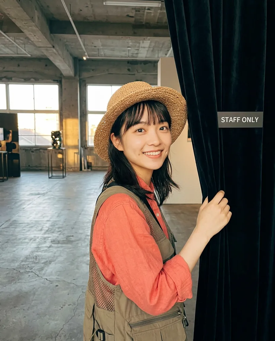 我掀开了不该掀的帘子😇