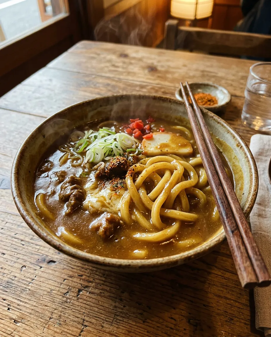 羽田这碗咖喱乌冬…太大了吧 2