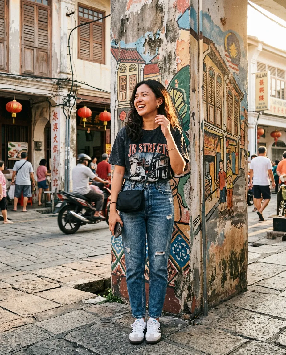 新山JB半天步行路线…拍到手机没电 5