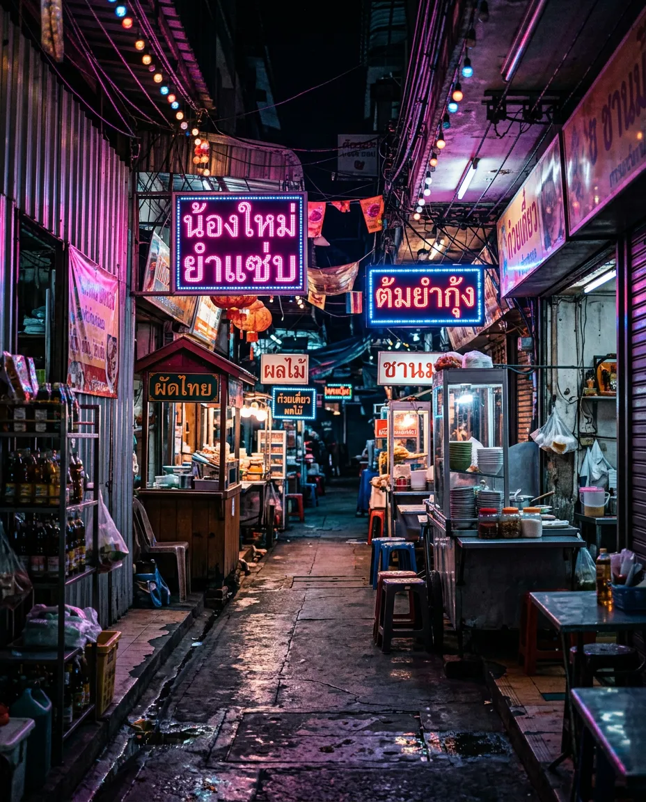 Neon alley ate my camera roll