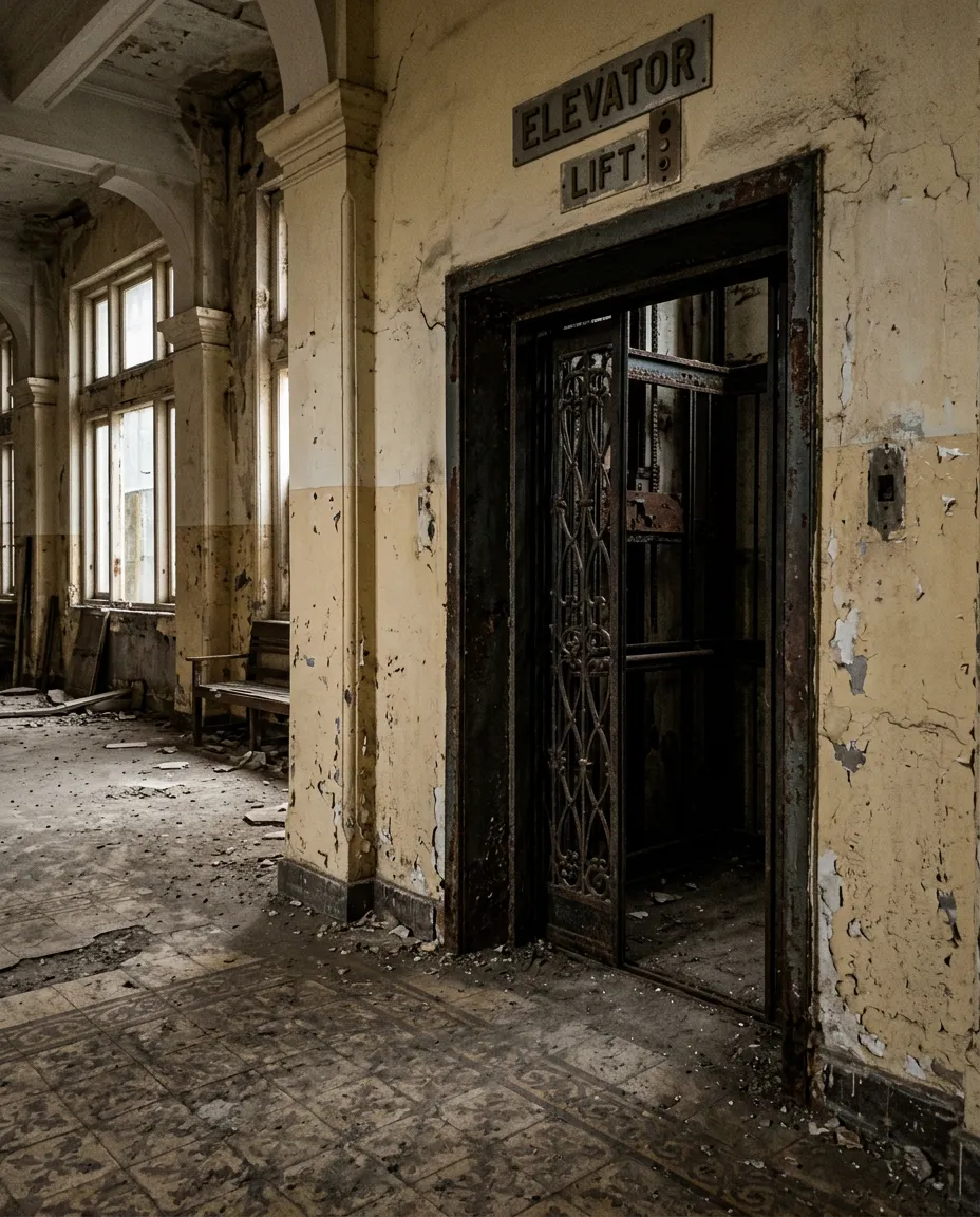 泗水这栋废楼…我真的不该推门