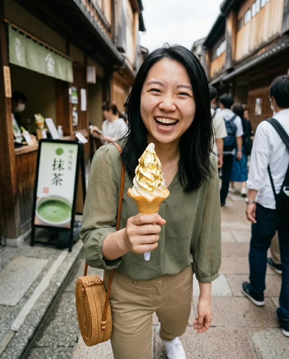 金箔冰淇淋暂停一下