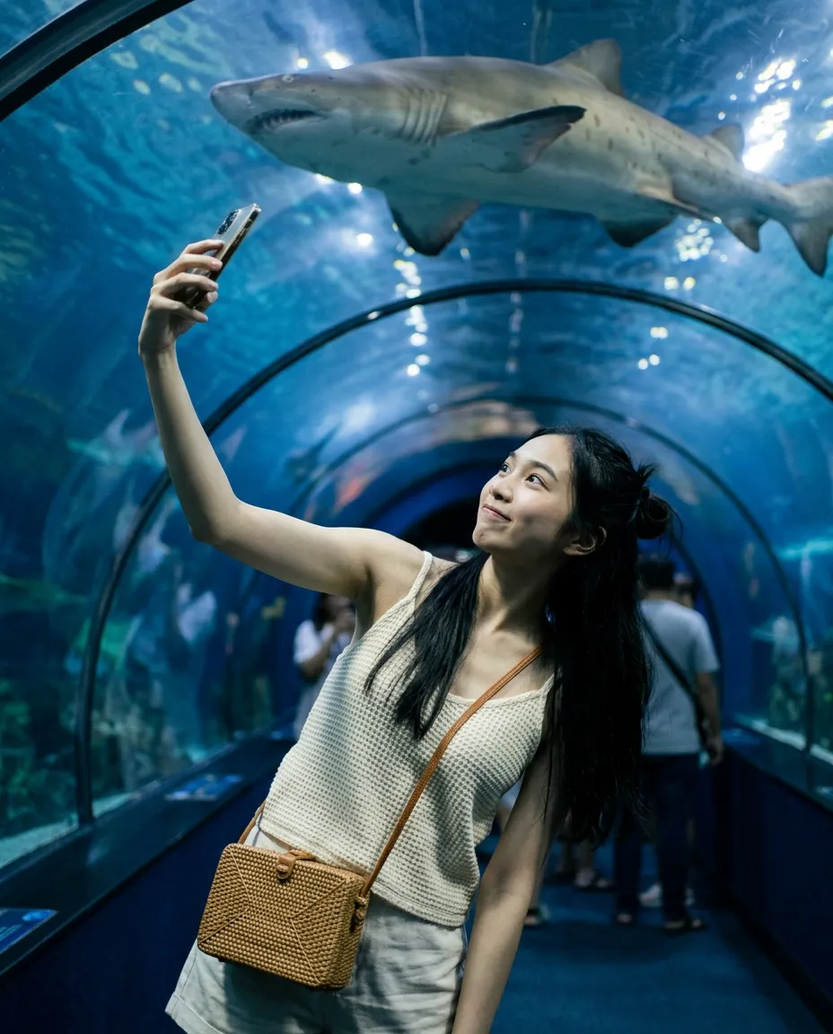 I Jumped Back… That Shark 😭