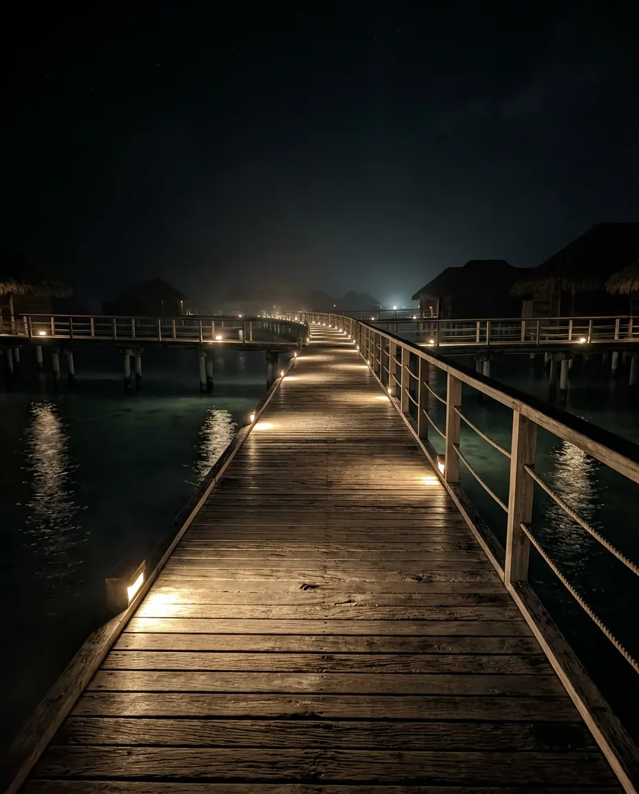 北马累环礁的水上屋，安静到发麻 4